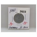 1940 Germany 50 Reich