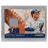 2015 Miguel Cabrera Topps Career High Jersey