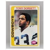 Tony Dorsett 1978 Topps Rookie #315 Surface