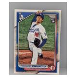 2024 Topps Bowman Yoshinobu Yamamoto RC #36