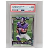 2015 Topps Chrome Stefon Diggs RC 148 PSA 10