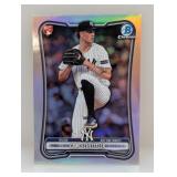 2026 Bowman Chrome red rookie Cam Schlittler