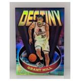 1998 Topps Chrome Destiny Refractor Grant Hill #D1