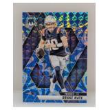 2025 Panini Mosaic Reactive Blue Mosaic Drake Maye