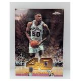 1998 Topps Chrome 40 David Robinson T40-23