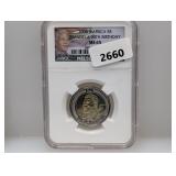 NGC 2008 MS65 S.Africa Mandela 90th Bday 5R
