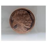 2oz .999 Copper Buffalo Round