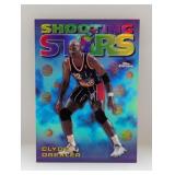 1998 Topps Chrome Shooting Stars Ref Clyde Drexler