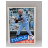 1985 Topps Kirby Puckett RC #536
