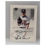 1996 Donruss Leaf Rafael Palmeiro Auto