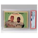 1959 Topps Ashburn/Mays NL Hitting Kings PSA 3