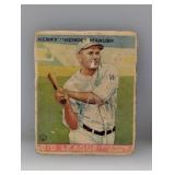 1933 Goudey Heinie Manush (ROOKIE) HOF Pirates DMG