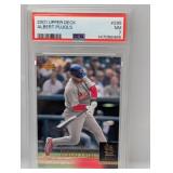 2001 Albert Pujols Upper Deck RC Star RC PSA 7