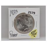 1923 90% Silv Peace $1 Dollar
