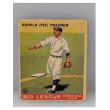 1933 Goudey #22 Pie Traynor HOF Pirates mk