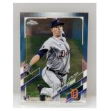 2021 Topps Chrome Update Tarik Skubal Rookie #82