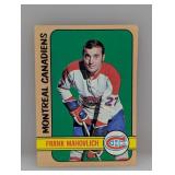 1972/73 Topps Hockey FRANK MAHOVLICH HOF Corners
