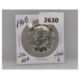 1968 40% Silv JFK Half $1 Dollar