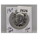 1967 40% Silv JFK Half $1 Dollar