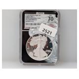NGC 2026-W PF70 1oz .999 Silv Eagle $1 Dollar