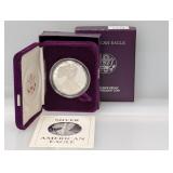 1987 1oz .999 Silv PF Eagle $1 Dollar