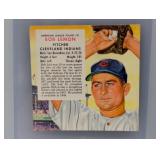 1954 RED MAN TOBACCO Baseball BOB LEMON HOF DMG