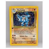 Pokemon 1999 1st Edition Machamp Holo 8