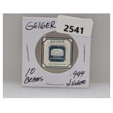 10G .999 Silv Geiger Bullion