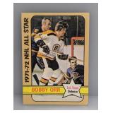 1972/73 Topps Hockey Bobby Orr 122 HOF Corners
