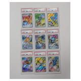 PSA 10 SEQUENTIAL SET Pokemon First Partner Series