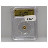 ICG ND MS70 1/500oz .9999 Gold Libertad Round