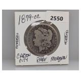 Rare 1879-CC 90% Silv Morgan $1 Dollar