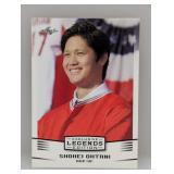 2018 Leaf Legends Shohei Ohtani Rookie #01