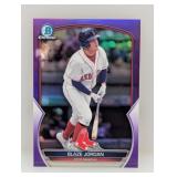 2023 Bowman Chrome Blaze Jordan /250 Purple Ref