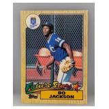 1987 Topps Future Stars Bo Jackson RC #170