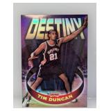 1998 Topps Chrome Destiny Refractor Tim Duncan #D8