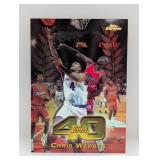 1998 Topps Chrome 40 Refractor Chris Webber T40-15