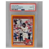 2025 Score Sheduer Sanders Rookie Orange PSA 10