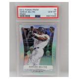 2012 Prizm Adrian Beltre Silver 5 PSA 10