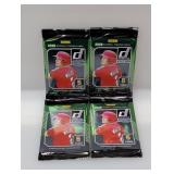 (4) 2026 Baseball 5 Card Yellow Flood Parallels