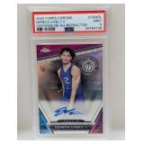 2023 Topps Chrome Derek Lively II RC Auto Ref PSA9