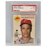 1954 Topps PSA 4 #45 Richie Ashburn HOF Phillies