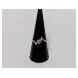 .925 Sterl "Choose The Right" Ring Sz 8.5