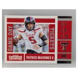 2017 Contenders Patrick Mahomes RC Game Day #15