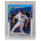 2020 Optic Rated Rookie Dustin May #32