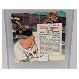 1955 RED MAN TOBACCO MARV GRISSOM 25N S/C