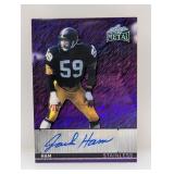 2026 Leaf Metal Prismatic Purple Auto Jack Ham 2/7