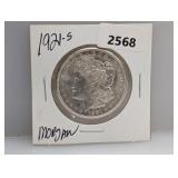 1921-S 90% Silv Morgan $1 Dollar