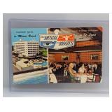 Musial and Biggies Miami Restaurant Postcard C/E/C