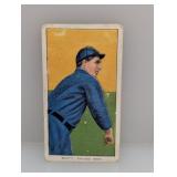 1909 T206 Jim Scott Sweet Caporal Back Stains